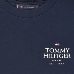 Tommy Hilfiger - TH LOGO PUFF PRINT REG TEE LS Marine Sale