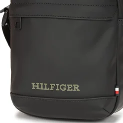 Tommy Hilfiger - TH MONOTYPE PU MINI REPORTER Noir