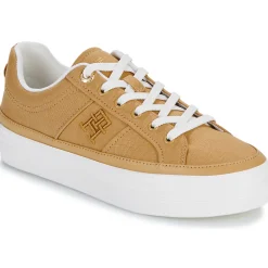Tommy Hilfiger - TH VULC CANVAS SNEAKER Beige Clearance