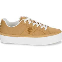 Tommy Hilfiger - TH VULC CANVAS SNEAKER Beige Clearance