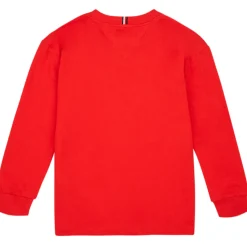 Online Tommy Hilfiger - LOGO TEE L/S Orange