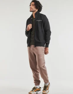 Online Tommy Hilfiger - TOMMY LOGO ZIP THRU STAND COLLAR Noir