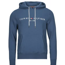 Sale Tommy Hilfiger - TOMMY LOGO HOODY Bleu