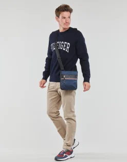 Tommy Hilfiger - VARSITY GRAPHIC CREW NECK Marine Hot