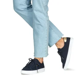 Tommy Hilfiger - VULC CANVAS LACE UP SNEAKER Marine Hot