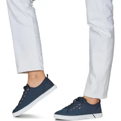 Tommy Hilfiger - VULC CANVAS SNEAKER Marine