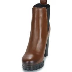 Hot Tommy Jeans - ESSENTIALS HIGH HEEL Marron