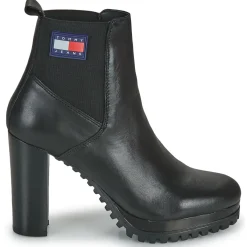 Sale Tommy Jeans - Essentials High Heel Boot Noir