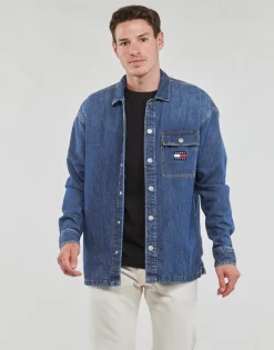Tommy Jeans - TJM CLASSIC DENIM OVERSHIRT Bleu Best