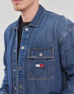 Tommy Jeans - TJM CLASSIC DENIM OVERSHIRT Bleu Best