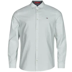 Tommy Jeans - TJM CLASSIC OXFORD SHIRT Bleuciel