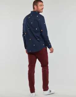 Tommy Jeans - TJM CLSC FLAG CRITTER SHIRT Marine