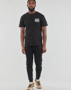 Discount Tommy Jeans - TJM CLSC RWB BACK LOGO TEE Noir
