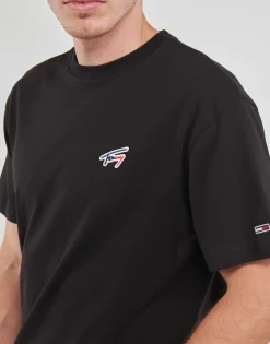 Outlet Tommy Jeans - TJM CLSC SIGNATURE TEE Noir