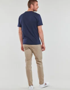 Best Tommy Jeans - TJM CLSC SMALL TEXT TEE Marine