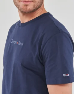 Best Tommy Jeans - TJM CLSC SMALL TEXT TEE Marine
