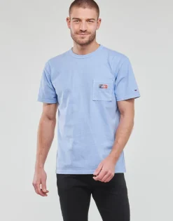 Sale Tommy Jeans - TJM CLSC TIMELESS TOMMY TEE Bleuciel