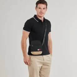 Tommy Jeans - TJM ESS DAILY SQUARED REPORTER Noir Hot