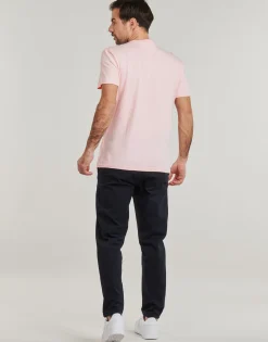 Online Tommy Jeans - TJM REG BADGE TEE EXT Rose