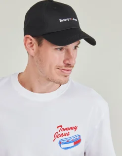 Tommy Jeans - TJM REG FUN NOVELTY TEE Blanc