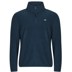 Tommy Jeans - TJM REG S FLAG POLAR 1/4 ZIP Marine
