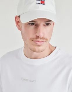 New Tommy Jeans - TJM REG S NEW CLASSICS TEE EXT Blanc