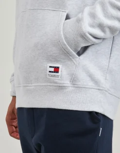 Best Tommy Jeans - TJM REG WASHED PREP EXPLR HOODIE Gris