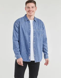 Tommy Jeans - TJM RLX WESTERN DENIM SHIRT Jean Clearance