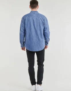 Tommy Jeans - TJM RLX WESTERN DENIM SHIRT Jean Clearance