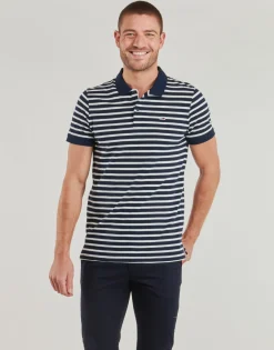 Tommy Jeans - TJM SLIM PLACKET POLO EXT Marine Outlet