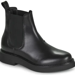 Online Tommy Jeans - TJW CHELSEA FLAT BOOT Noir