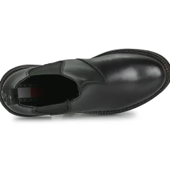 Online Tommy Jeans - TJW CHELSEA FLAT BOOT Noir