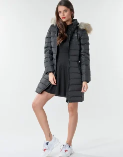 Tommy Jeans - TJW ESSENTIAL HOODED DOWN COAT
