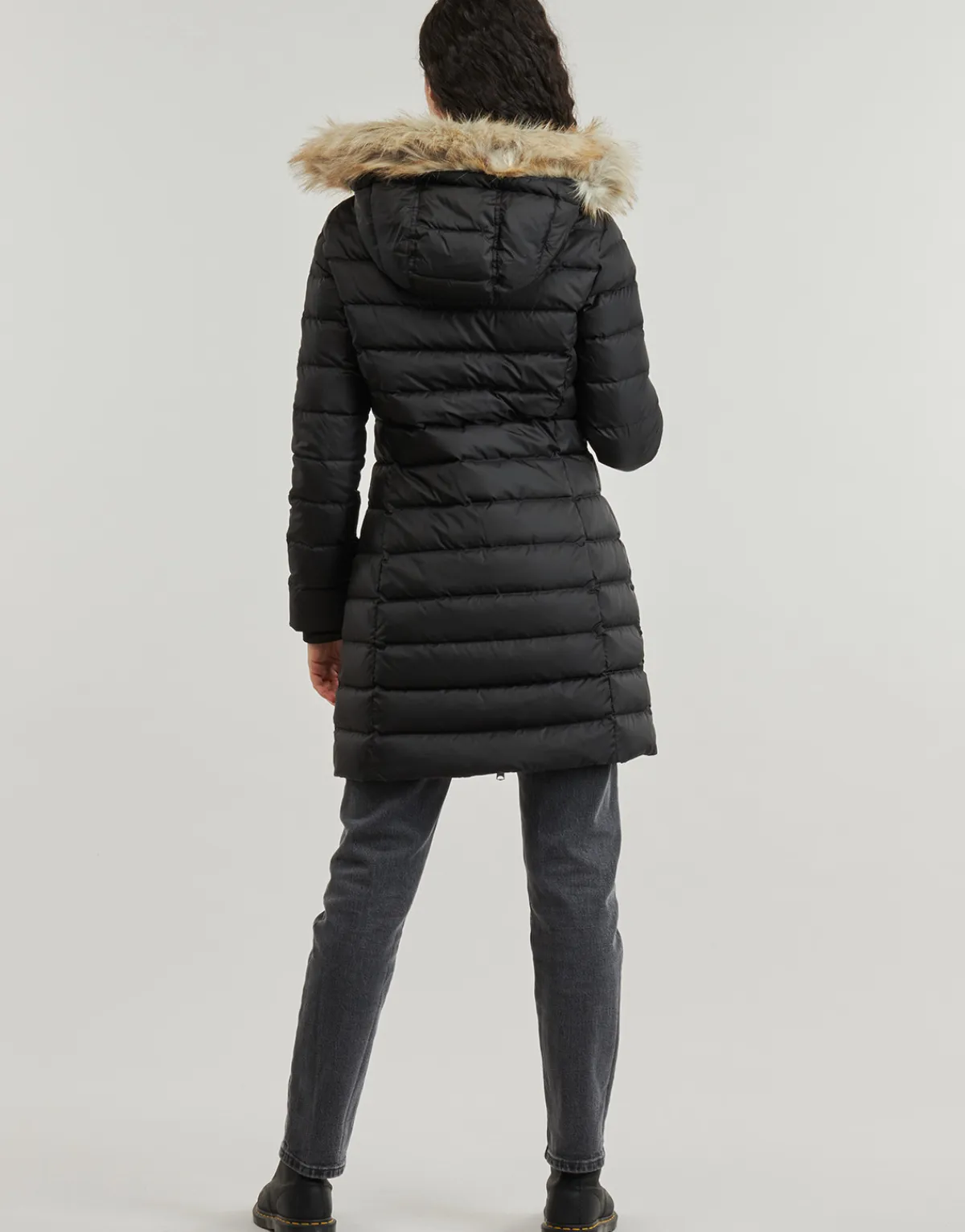 Tommy Jeans - TJW ESSENTIAL HOODED DOWN COAT