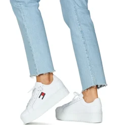 Tommy Jeans - TJW FLATFORM ESS Blanc Online