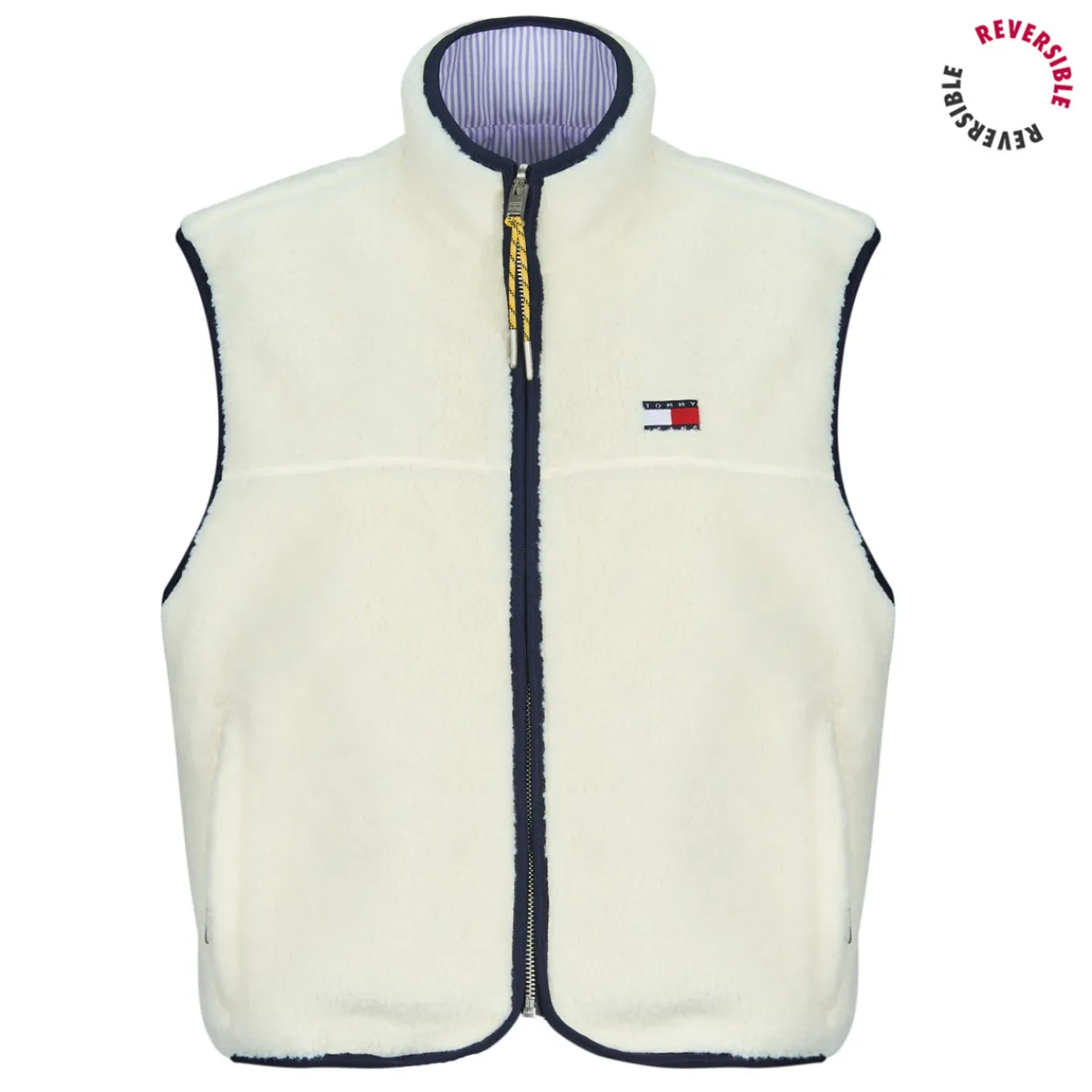 Tommy Jeans - TJW REVERSIBLE TEDDY VEST