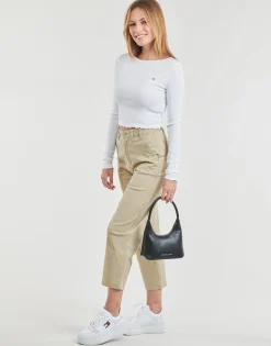 Tommy Jeans - TJW RUCHE RIB TOP LS