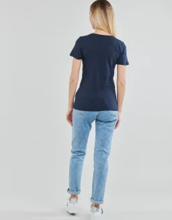Hot Tommy Jeans - TJW SKINNY ESSENTIAL LOGO 1 SS Marine