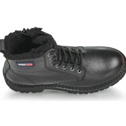 Tommy Jeans - TJW URBAN BOOT TUMBLED LTR WL Noir Discount