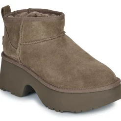 UGG - W CLASSIC ULTRA MINI NEW HEIGHTS Marron Outlet