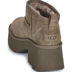 UGG - W CLASSIC ULTRA MINI NEW HEIGHTS Marron Outlet