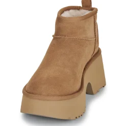 Discount UGG - W CLASSIC ULTRA MINI NEW HEIGHTS Cognac