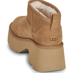 Discount UGG - W CLASSIC ULTRA MINI NEW HEIGHTS Cognac