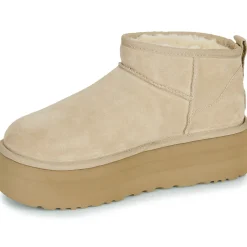 UGG - W CLASSIC ULTRA MINI PLATFORM Beige Clearance