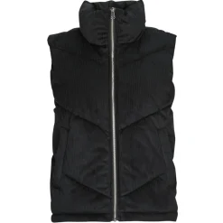 Vero Moda - VMDEBBIESOFIA CORDUROY WAISTCOAT Noir