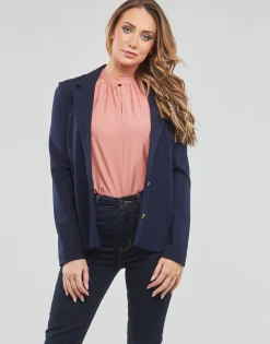 Vero Moda - VMEVA LS SLIM BLAZER W. GOLD BUTTON  GA Marine