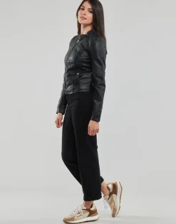 Clearance Vero Moda - VMFAVODONA COATED JACKET NOOS Noir