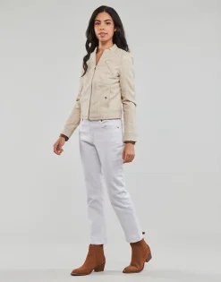 Clearance Vero Moda - VMFAVODONA COATED JACKET NOOS Beige