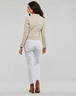 Clearance Vero Moda - VMFAVODONA COATED JACKET NOOS Beige