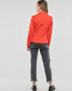 Vero Moda - VMLUCCA LS SLIM JERSEY BLAZER NOOS Corail Clearance